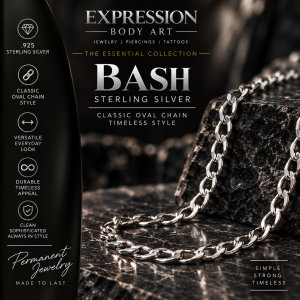 Bash – Sterling Silver Chain | Special Order