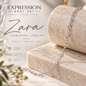 Zara – Stainless Steel Permanent Jewelry Chain