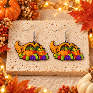 Cornucopia Dangle Earrings