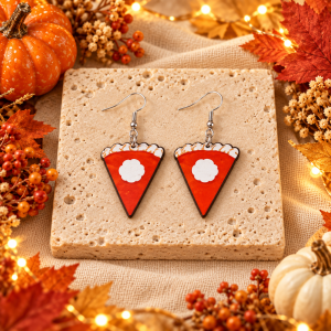 Pumpkin Pie Dangle Earrings
